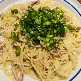 イカ明太子パスタ